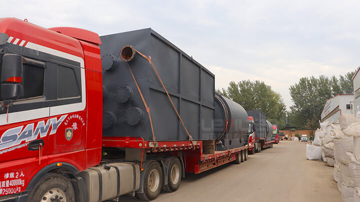 12噸廢橡膠煉油設備